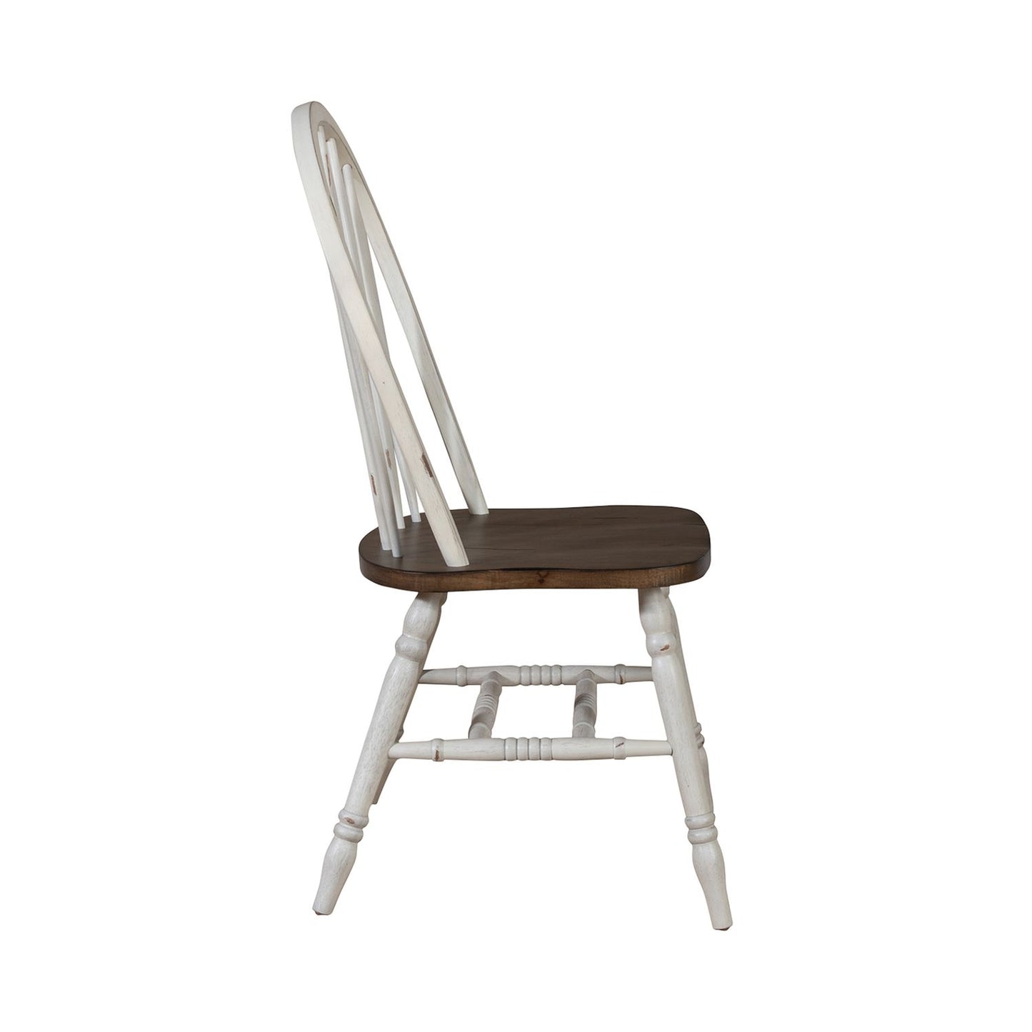 Carolina Crossing - Windsor Side Chair- White