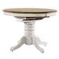 Carolina Crossing - Pedestal Table Set- White