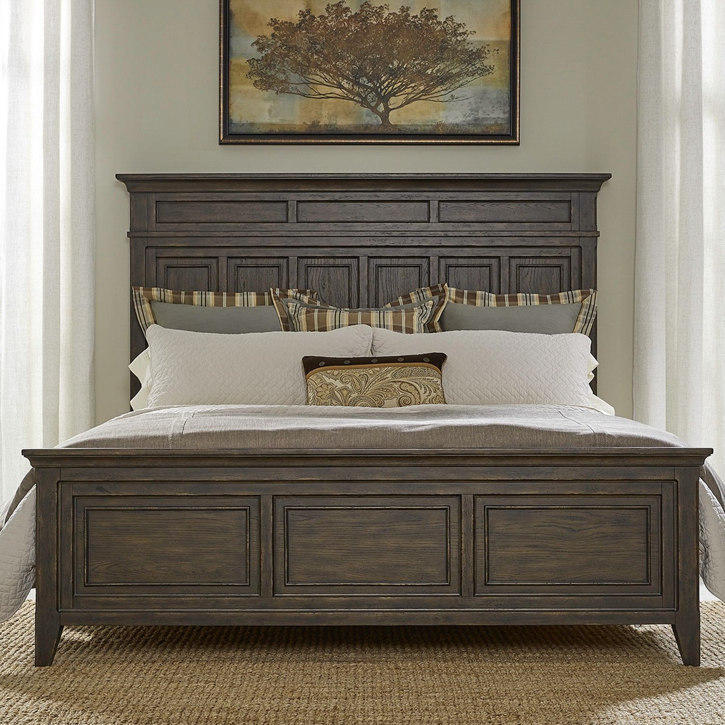 Paradise Valley - King Panel Bed