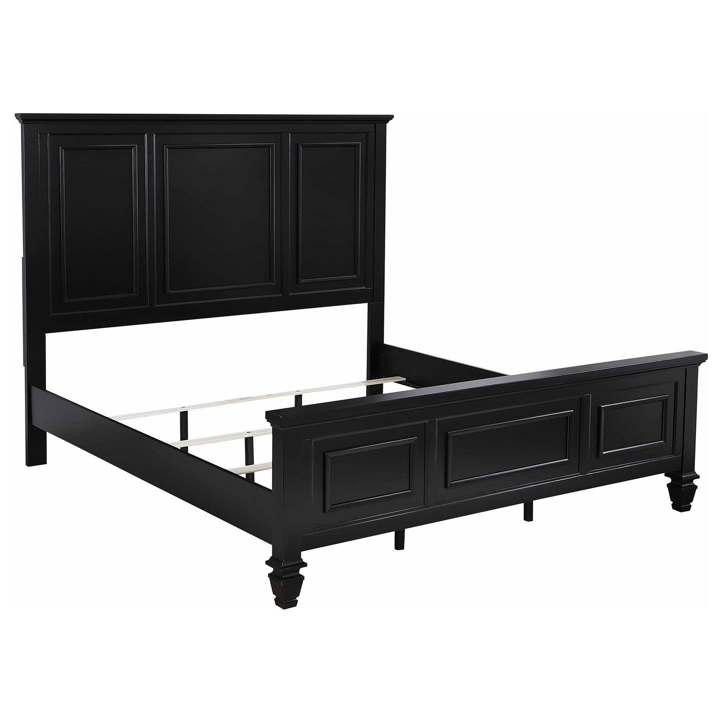 Sandy Beach 5-piece Eastern King Bedroom Set Black