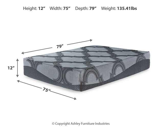 Ashley Express - 12 Inch Ashley Hybrid King Mattress