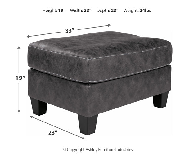 Ashley Express - Venaldi Ottoman