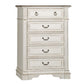 Abbey Park - King Uph Sleigh Bed, Dresser & Mirror, Chest