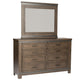 Thornwood Hills - King Panel Bed, Dresser & Mirror, Chest