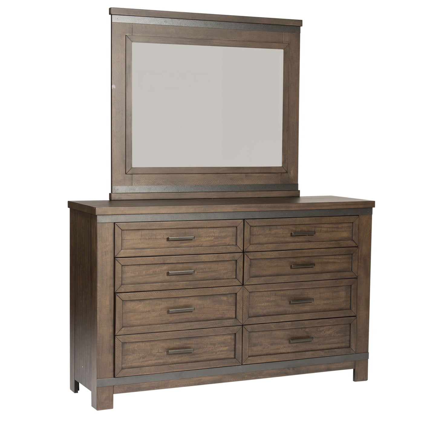 Thornwood Hills - Queen Panel Bed, Dresser & Mirror, Chest