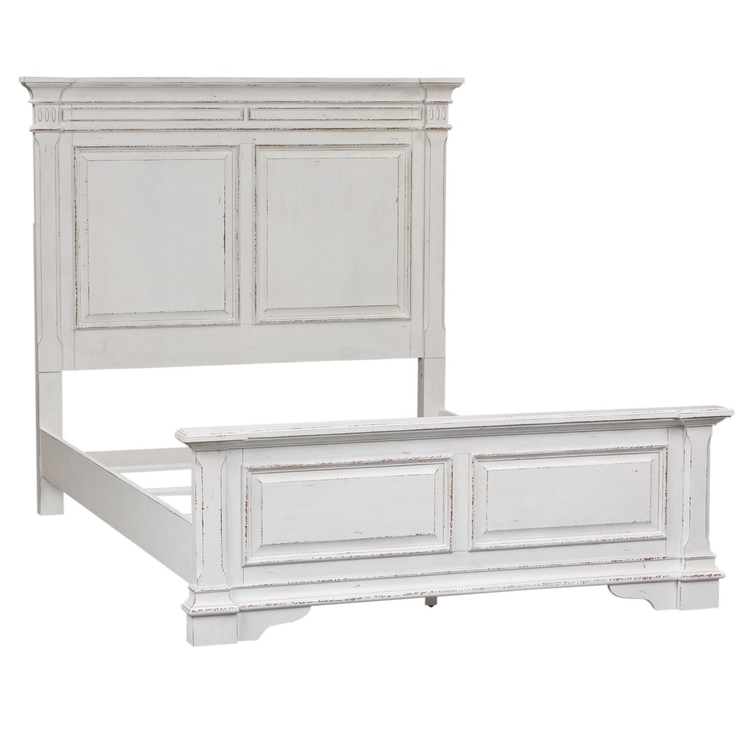 Abbey Park - King Panel Bed, Dresser & Mirror, Chest, Night Stand