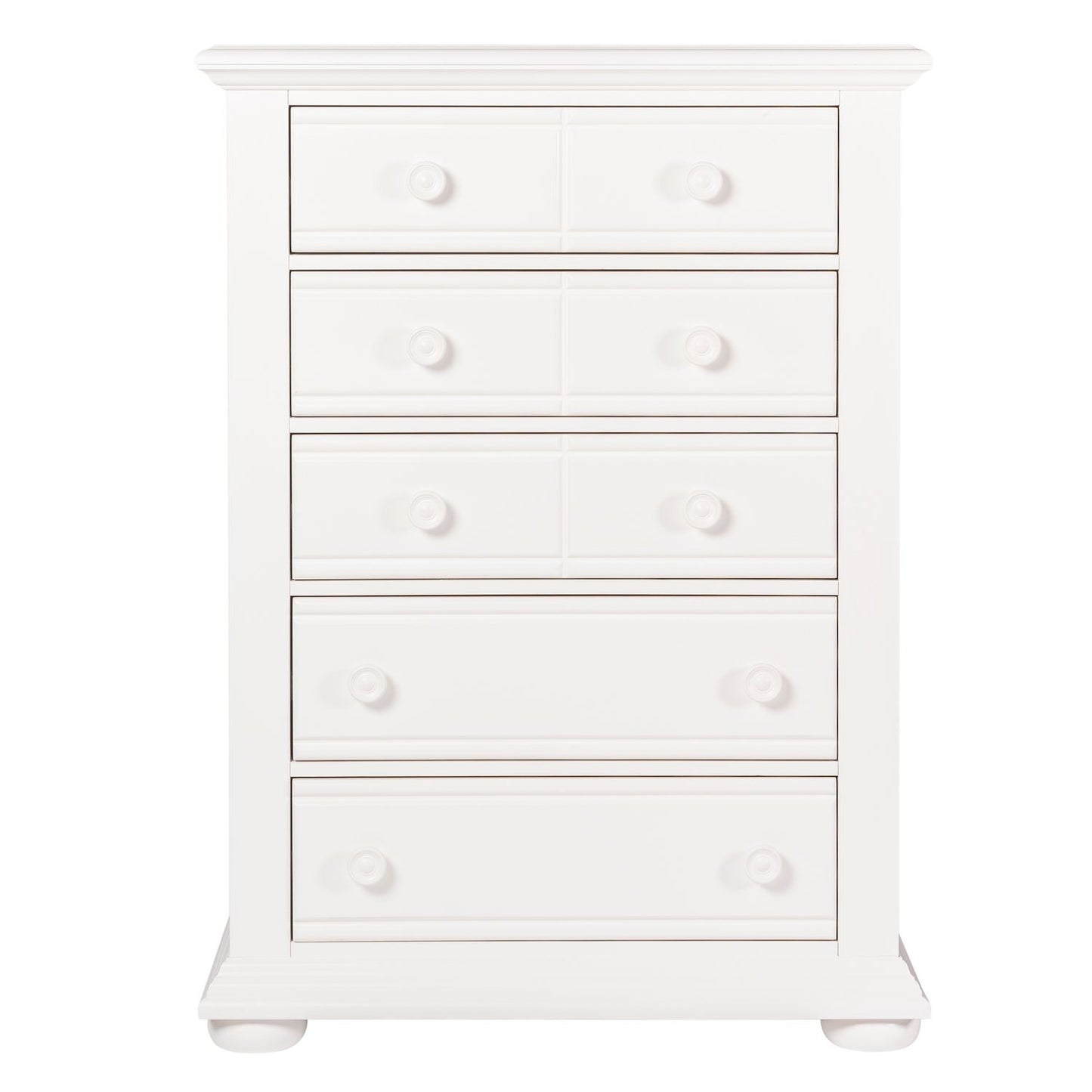 Summer House I - King Panel Bed, Dresser & Mirror, Chest