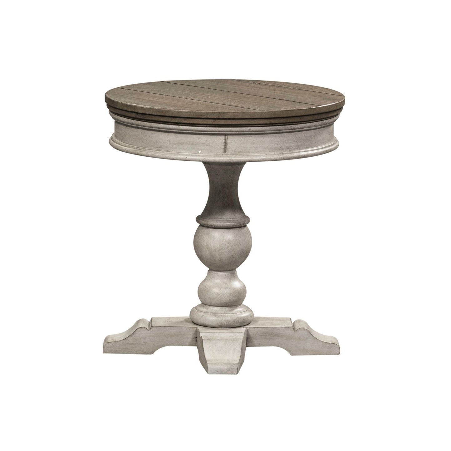 Heartland - Round Pedestal Chair Side Table