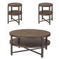 Breckinridge - 3 Piece Set (1-Cocktail 2-End Tables)