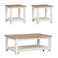 Summerville - 3 Piece Set (1-Cocktail 2-End Tables)