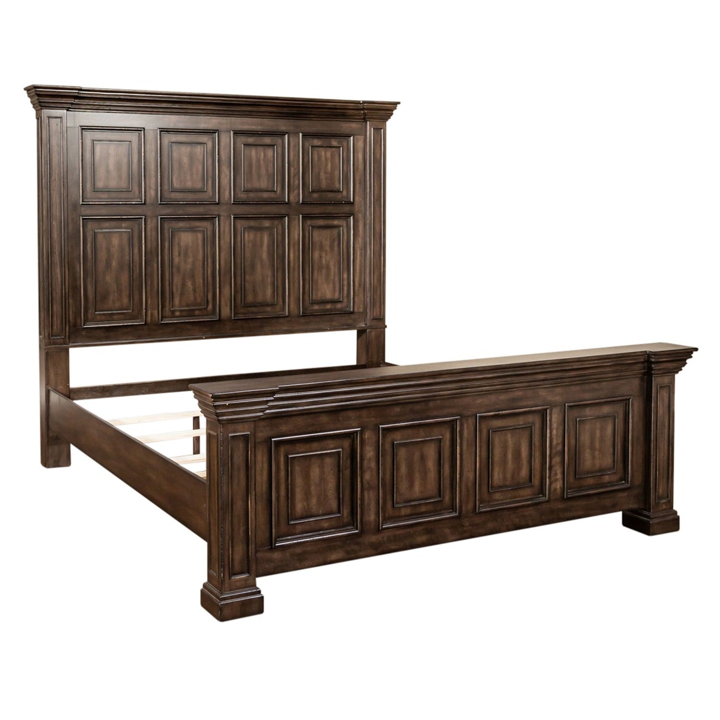 Big Valley - King California Panel Bed