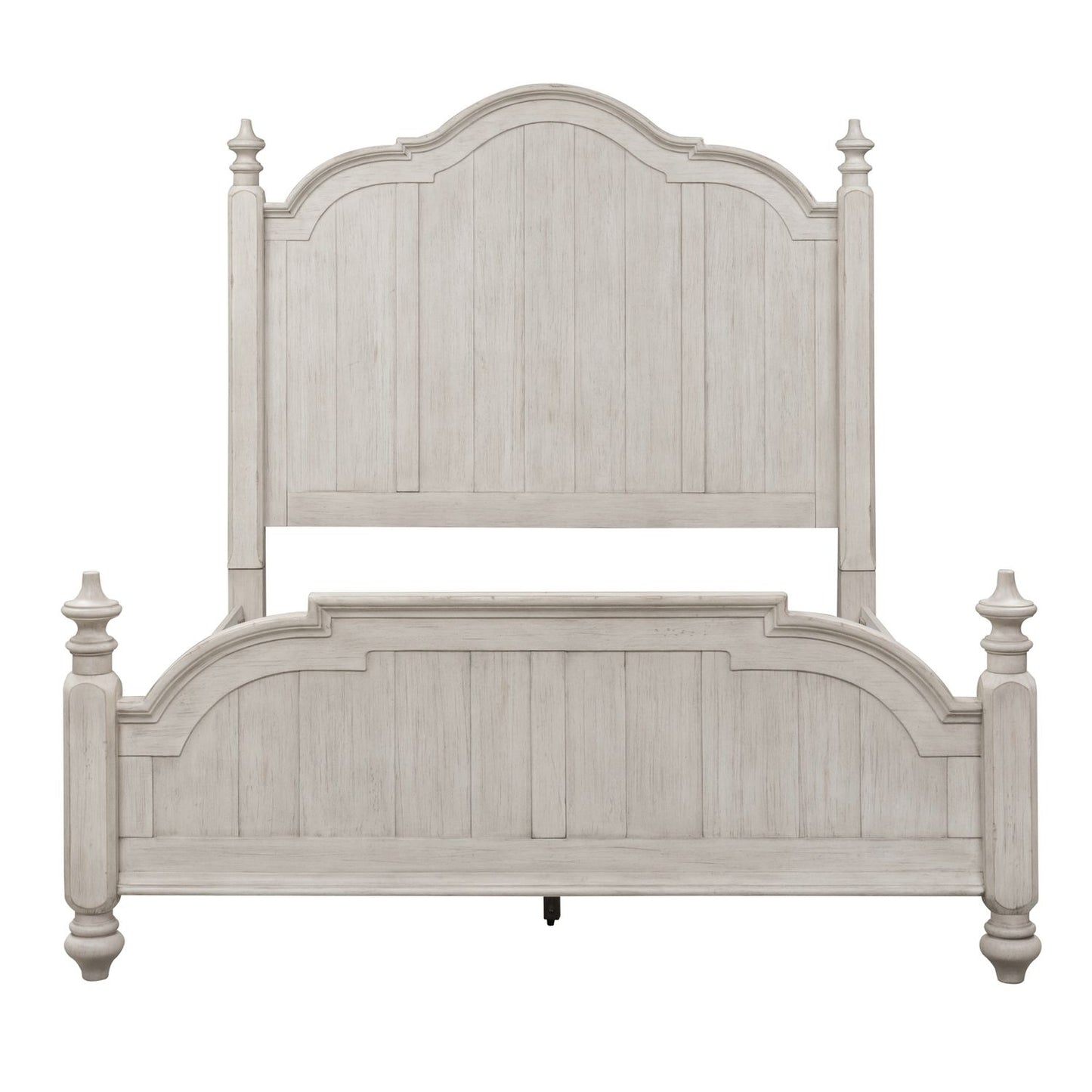 Farmhouse Reimagined - King Poster Bed, Dresser & Mirror