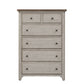 Farmhouse Reimagined - King Poster Bed, Dresser & Mirror, Chest