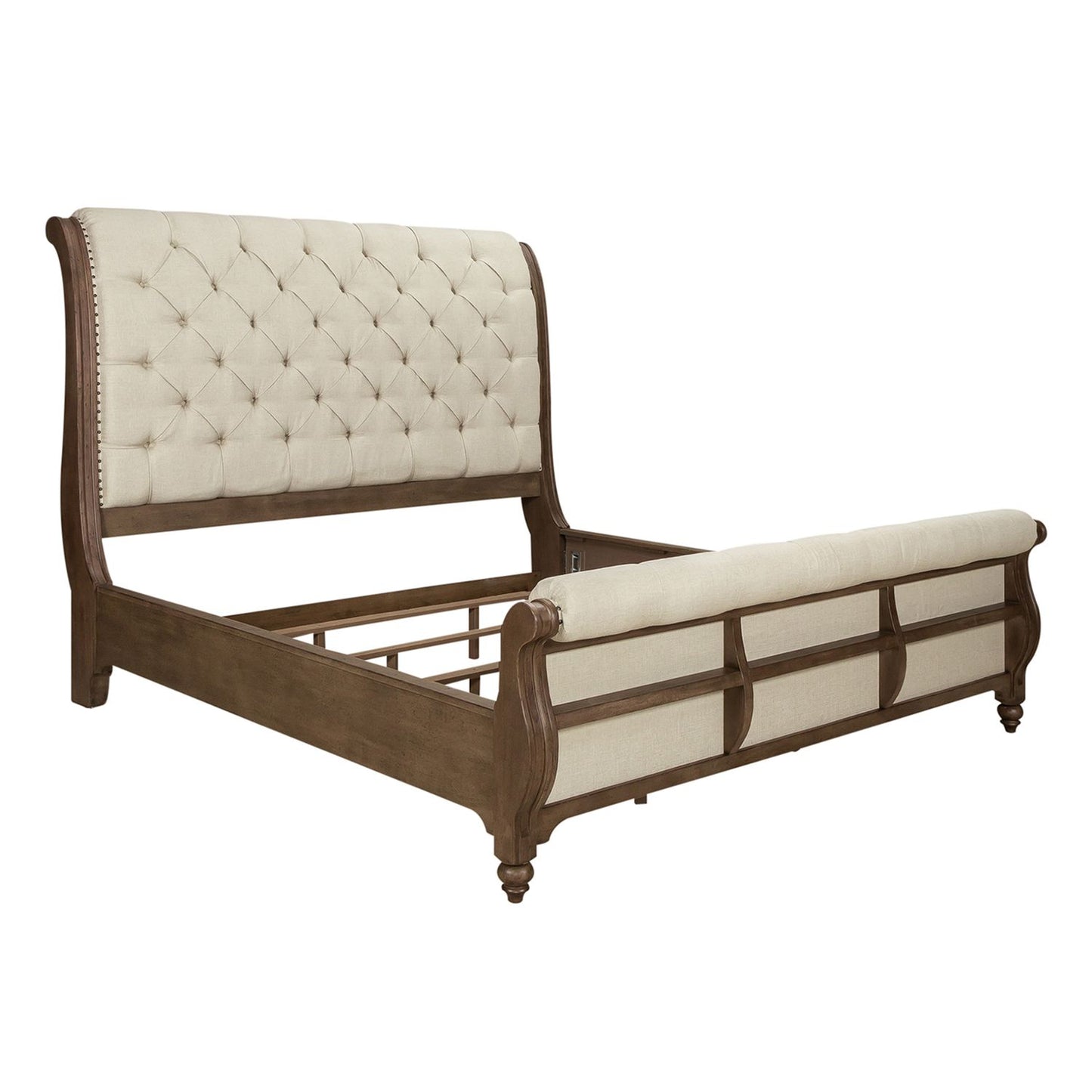 Americana Farmhouse - King California Sleigh Bed