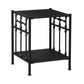 Vintage Series - Open Night Stand - Black