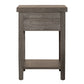 Modern Farmhouse - Drawer Chair Side Table