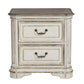 Magnolia Manor - King Panel Bed, Dresser & Mirror, Night Stand