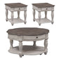 Magnolia Manor - 3 Piece Set (1-Cocktail 2-End Tables)