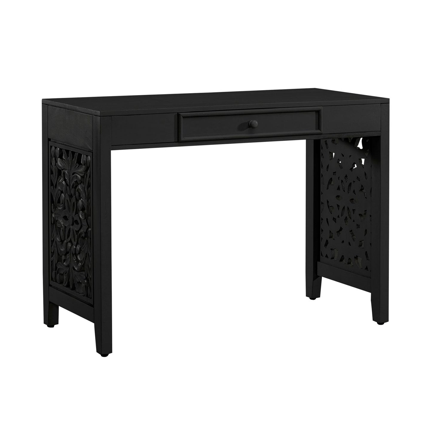 Trellis Lane - Accent Writing Desk- Black