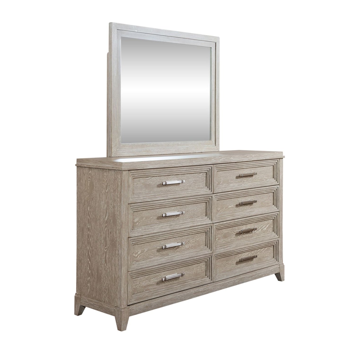 Belmar - King Panel Bed, Dresser & Mirror