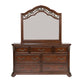 Messina Estates - King Poster Bed, Dresser & Mirror