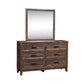 Ridgecrest - King Panel Bed, Dresser & Mirror, Night Stand