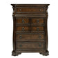 Arbor Place - King Sleigh Bed, Dresser & Mirror, Chest