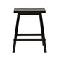 Creations - 24 Inch Sawhorse Counter Stool - Black (RTA)