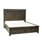 Thornwood Hills - Queen Two Sided Storage Bed, Dresser & Mirror