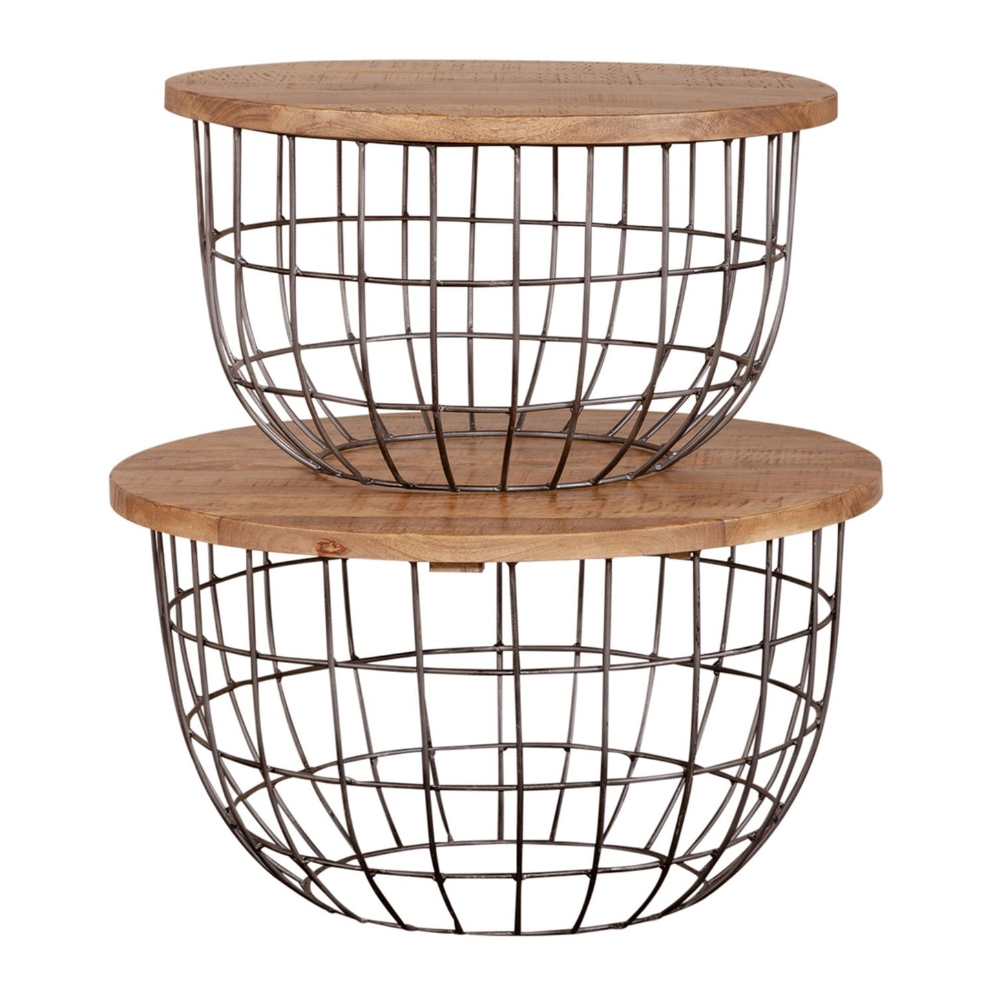 Akins - Nesting Caged Accent Tables