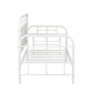 Vintage Series - Twin Metal Day Bed - Antique White