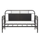 Vintage Series - Twin Metal Day Bed - Black