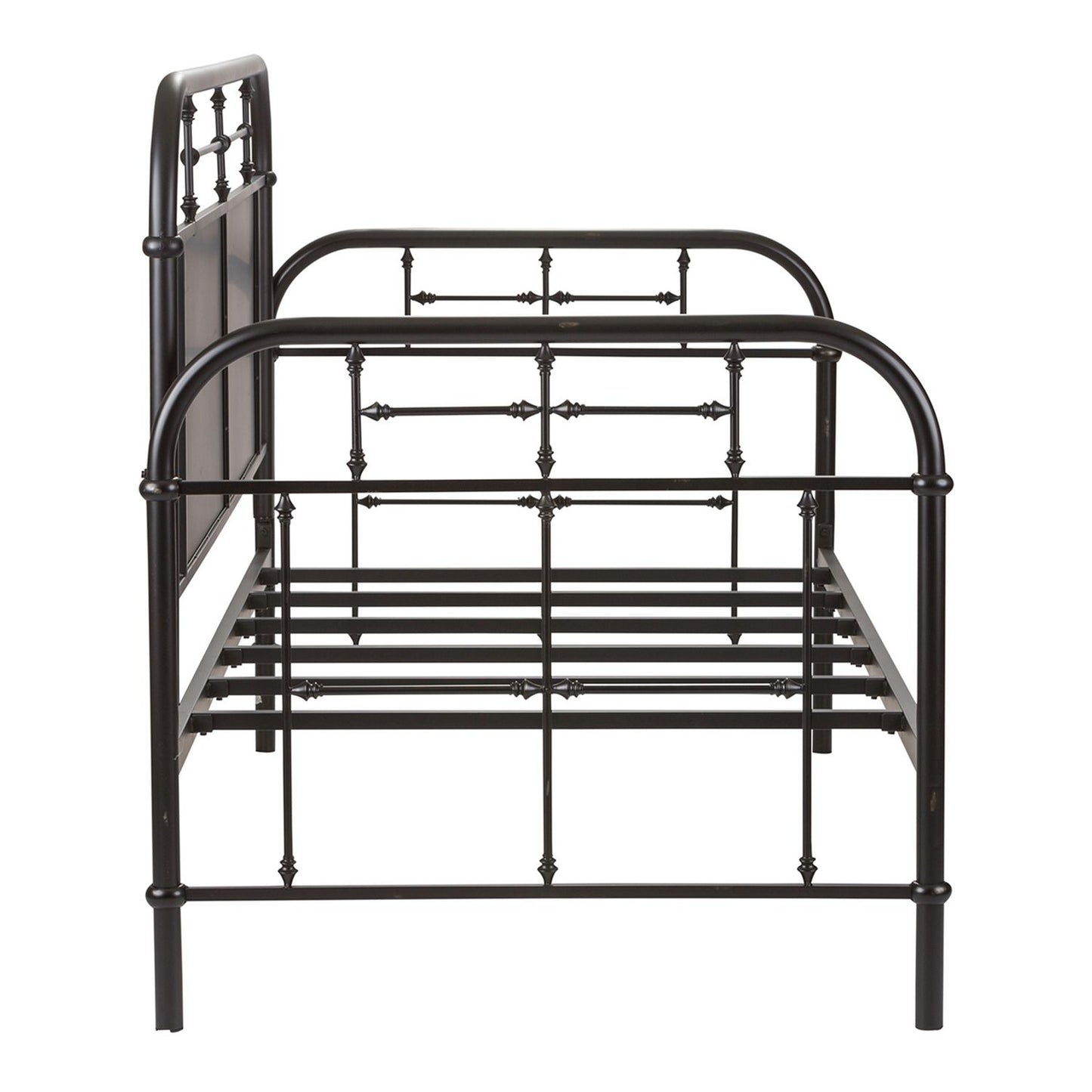 Vintage Series - Twin Metal Day Bed - Black