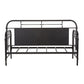 Vintage Series - Twin Metal Day Bed - Black