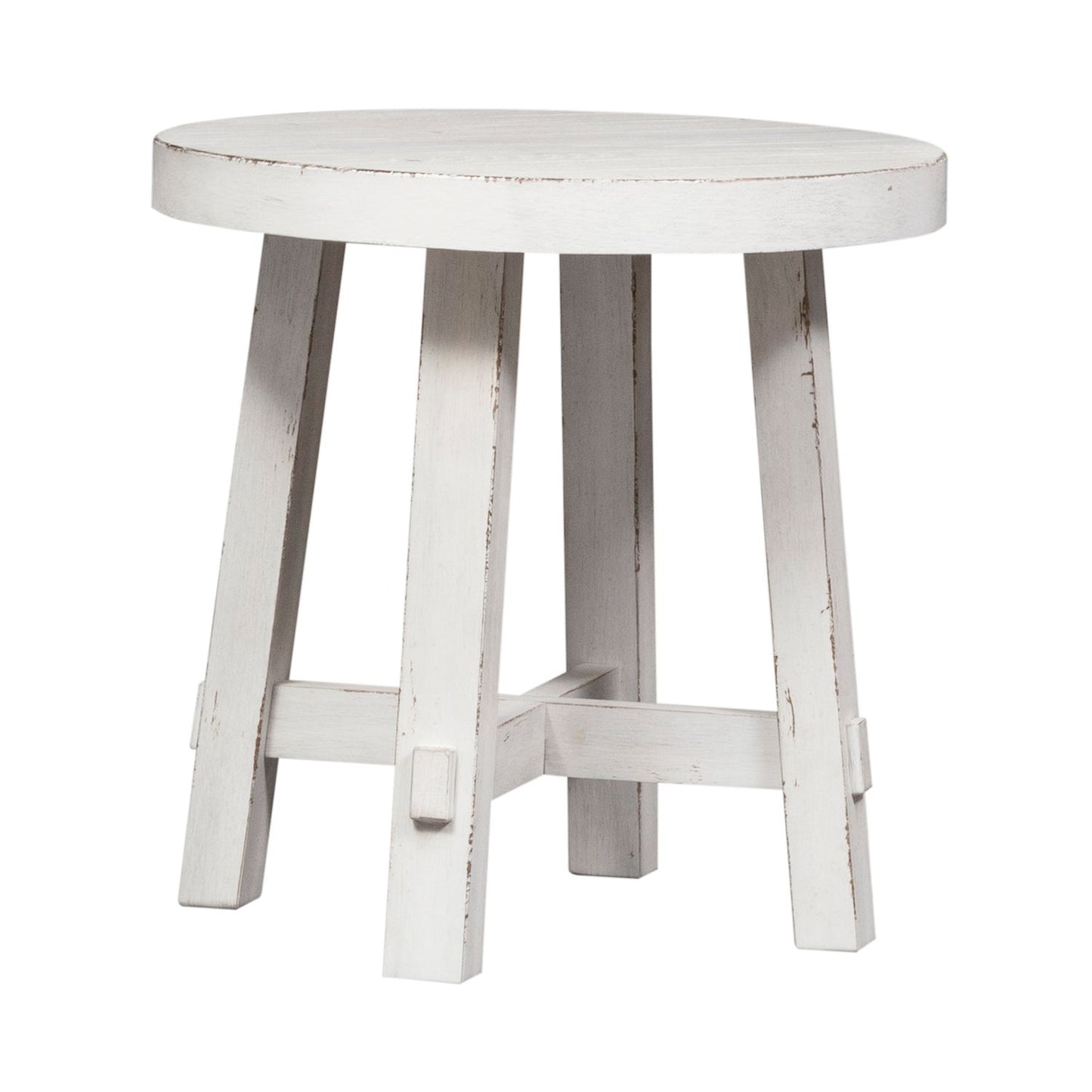 Modern Farmhouse - Splay Leg Round End Table