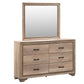 Sun Valley - King Uph Bed, Dresser & Mirror