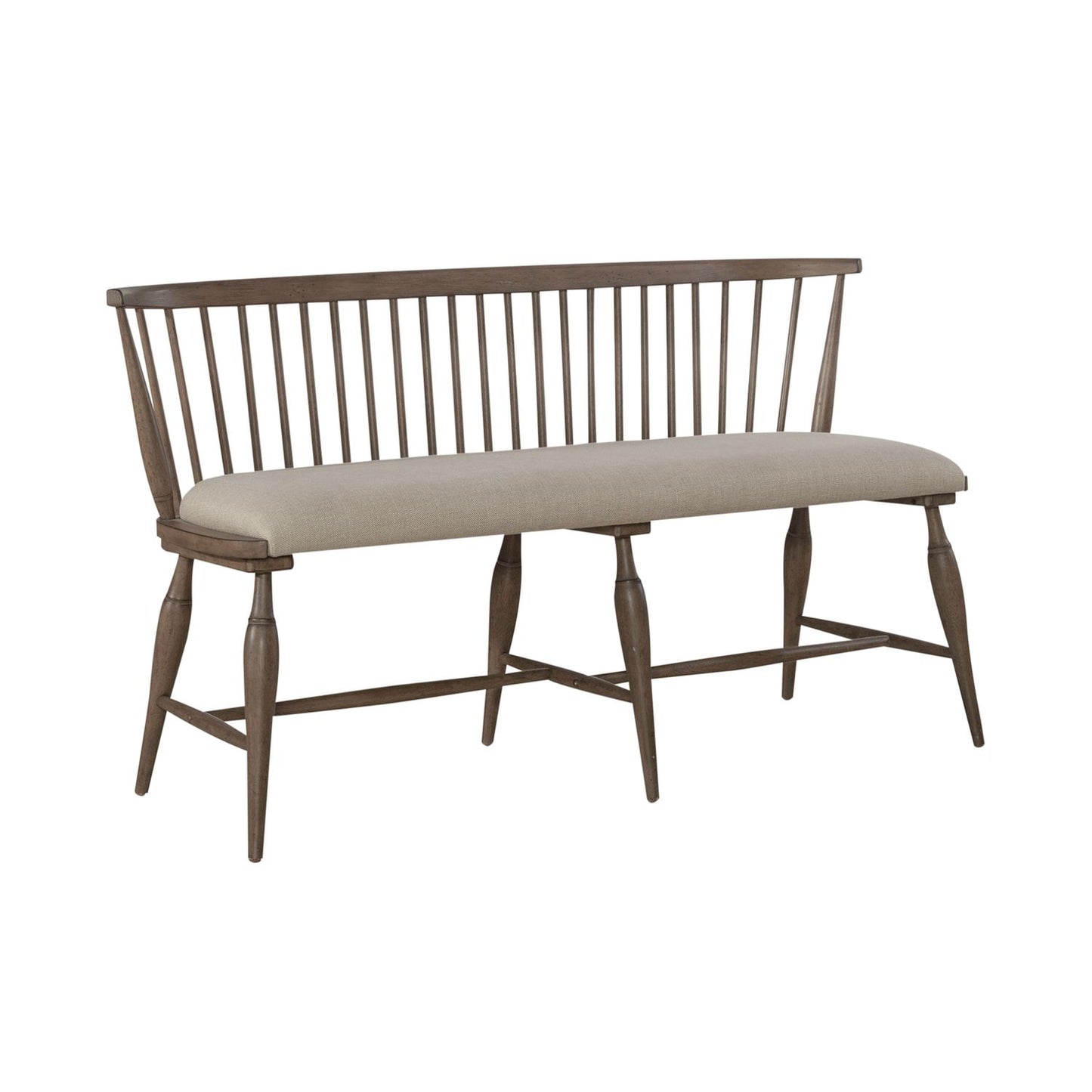 Americana Farmhouse - Uph Seat Windsor Bench (RTA)