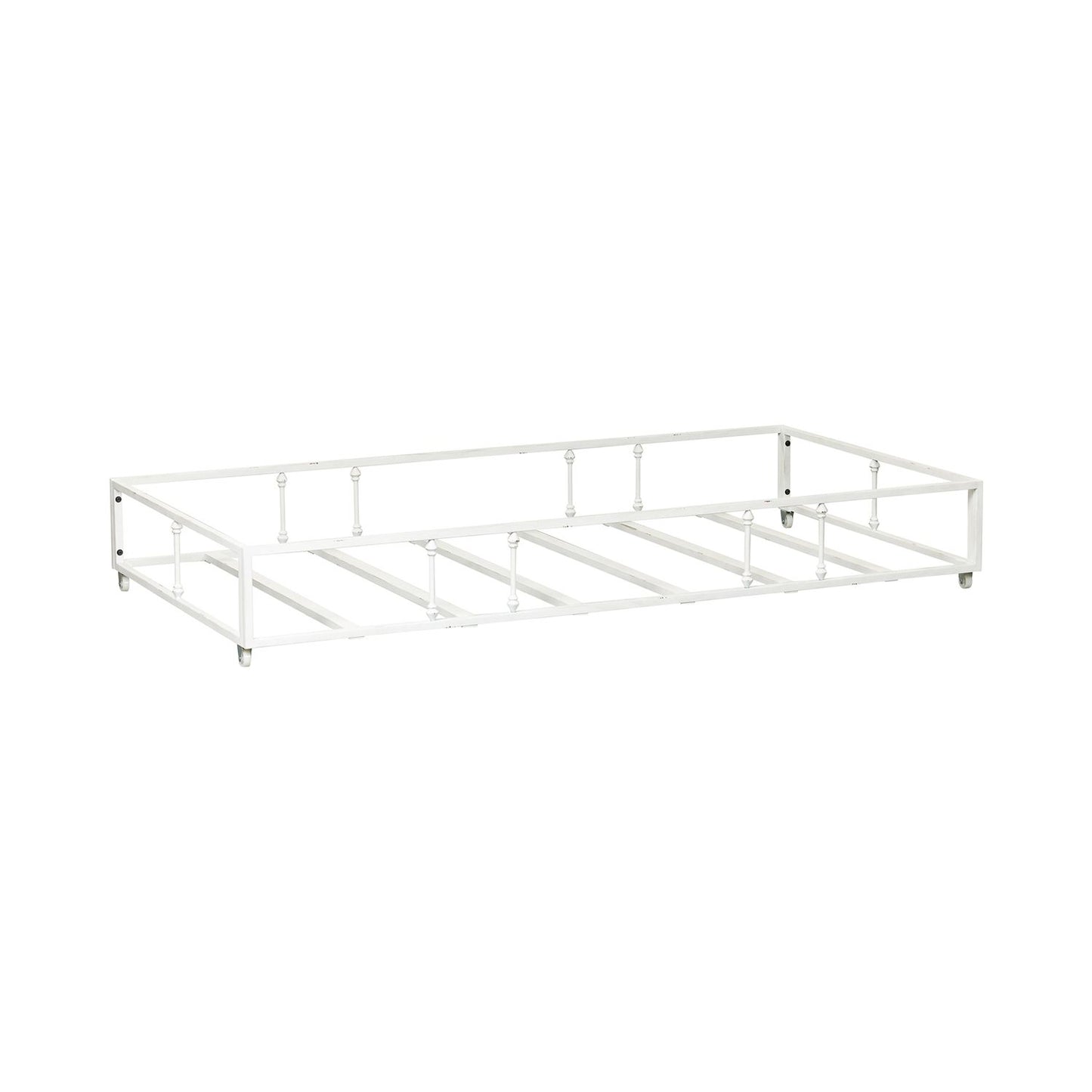 Vintage Series - Twin Metal Trundle - Antique White