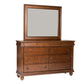 Rustic Traditions - King Sleigh Bed, Dresser & Mirror, Night Stand