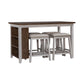 Brook Creek - 5 Piece Counter Set- Two Tone