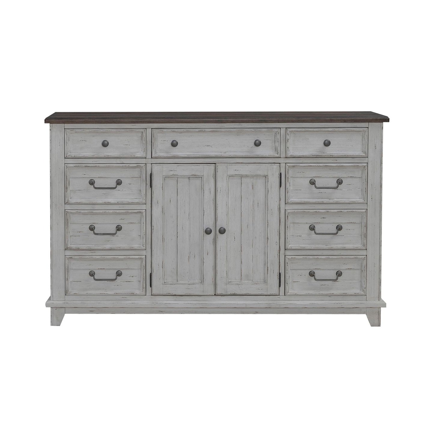 River Place - 2 Door 9 Drawer Dresser