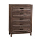 Ridgecrest - Queen Storage Bed, Dresser & Mirror, Chest