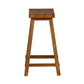 Creations - 24 Inch Sawhorse Counter Stool - Tobacco (RTA)