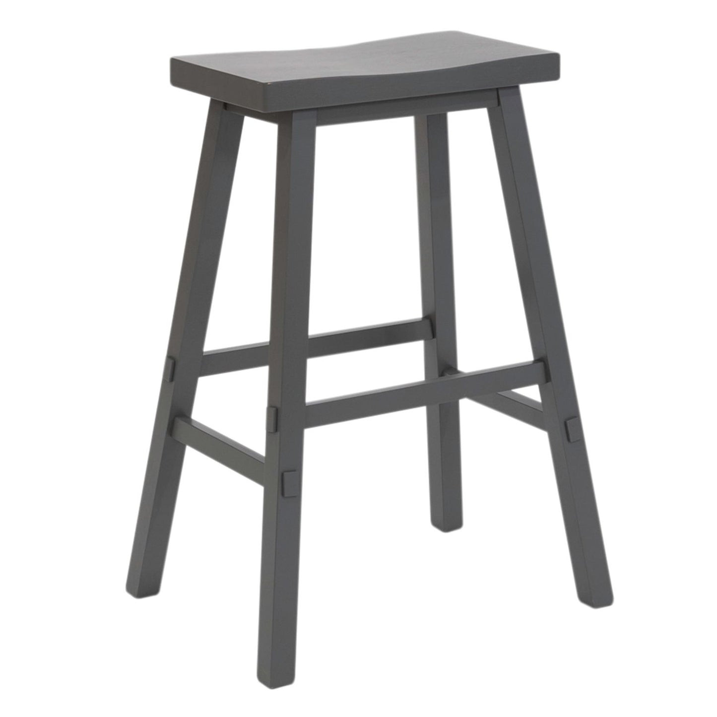 Creations - 30 Inch Sawhorse Stool- Gray