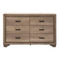 Sun Valley - 6 Drawer Dresser