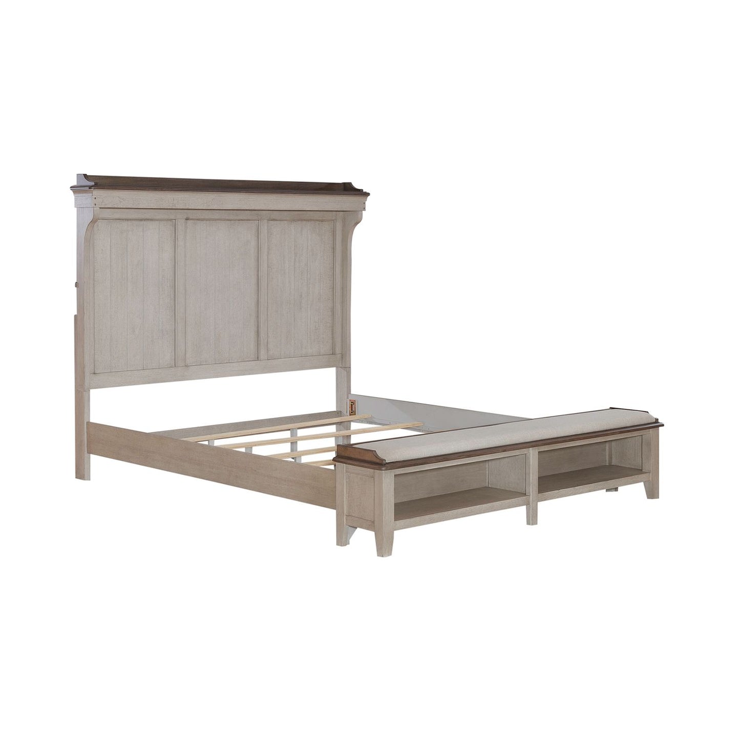 Ivy Hollow - King Mantle Storage Bed