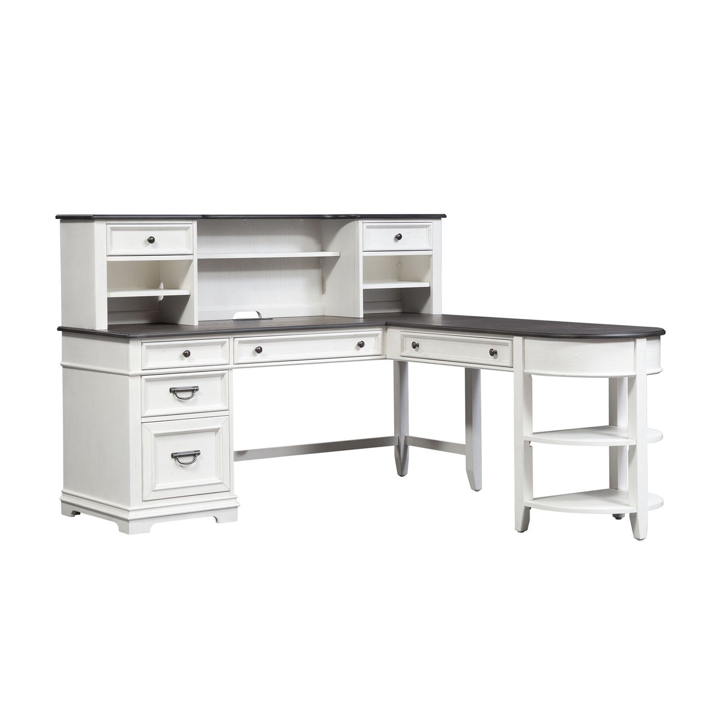 Allyson Park - L Shaped Desk Set