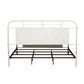 Vintage Series - Queen Metal Bed - Antique White