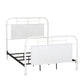 Vintage Series - Full Metal Bed - Antique White