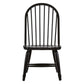 Treasures - Bow Back Side Chair - Black